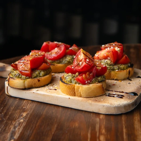 Pesto Bruschetta