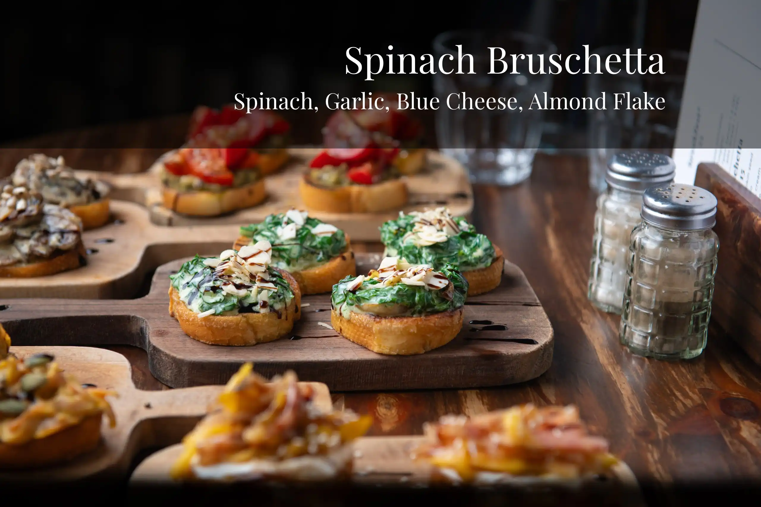 Spinach Bruschetta